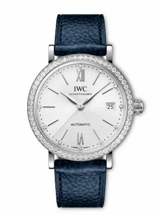 IWC Portofino Automatic 37 Stainless Steel - Diamond / Silver IW6586-01 (IW658601)